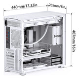 Jonsbo D41 Mesh Sc Carcasa Para Computadora Atx Con Pantalla