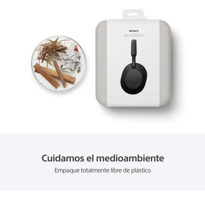 Audífonos Sony Bluetooth Noise Cancelling | Wh-1000xm5 Color Negro