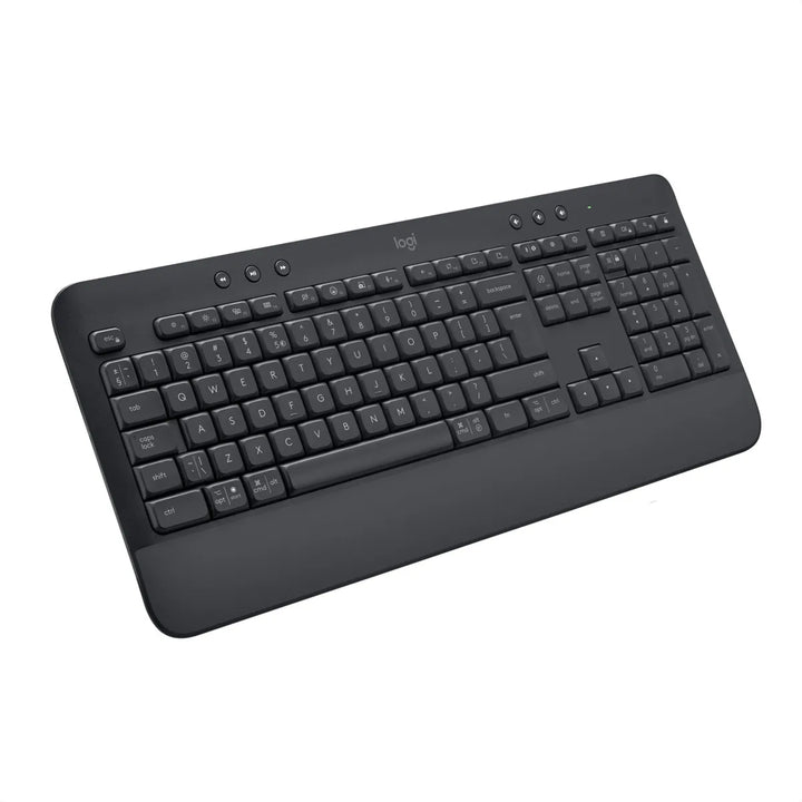 Teclado Logitech Signature K650 Inalámbrico Bluetooth 5.1 Color Del Teclado Negro Idioma Español España