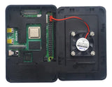 Caja O Case Para Raspberry Pi 4 B Negro Con Ventilador