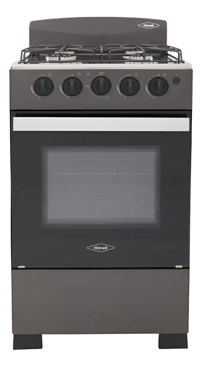 Estufa Romero Torre Haceb 50 Cms Gas Natural Plata Color Gris