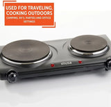 Estufa Eléctrica Portátil Cocina Dos Puestos Imusa 1500watts Imusa