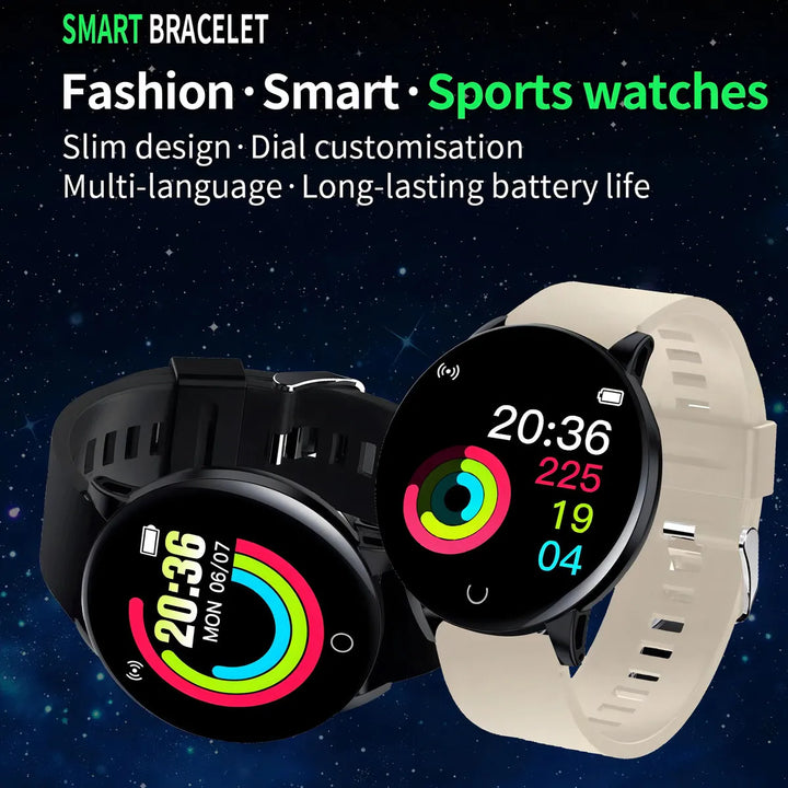 Smartwatch Reloj Inteligente D18 Heart Rate Modelo 2022