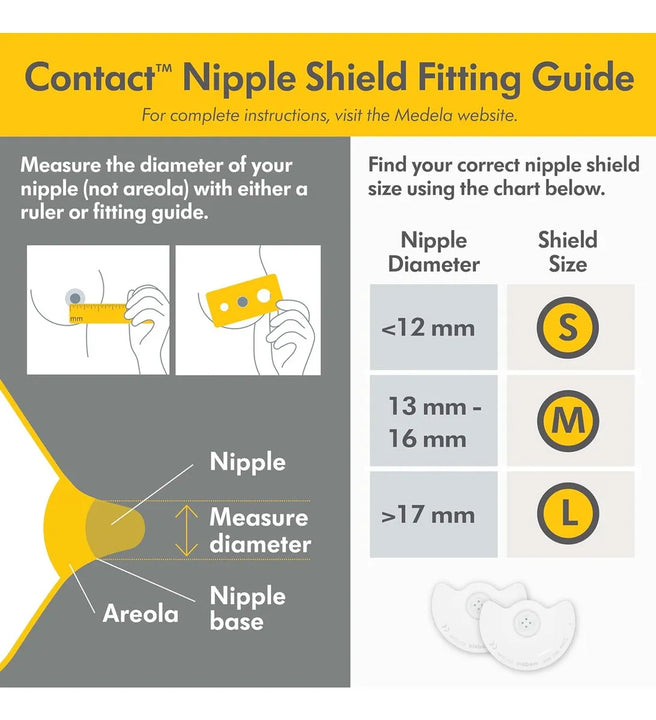 Medela Pezonera Lactancia X 2 - Unidad A $41950 Transparente