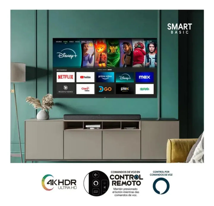 Tv Kalley 55 55sb300 4k Uhd Smart Tv + Roku Express