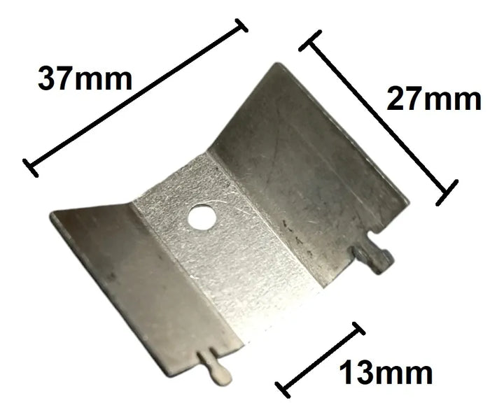 10 Unidades Disipador De Aluminio Para Transistor To-220