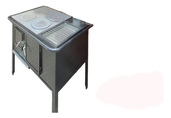 Estufa Leña Portatil Negro