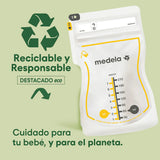 Medela Bolsas Almacenamiento Leche Materna 100 Unidades