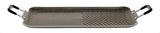 Plancha Doble Para Asar Imusa 50x27 Cm Color Negro