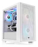 Caja M-atx Thermaltake Versa H16 Tg Argb + Fuente 650w Color Blanco