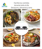 Fogon Estufa Eléctrica Sokany Dos Puestos Perillas Ajuste Temperatura Cocina Rápida Portátil Compacta Bajo Consumo Superficie Fácil Limpieza Potente Electrodoméstico Hogar Cocinas Modernas Eficiente