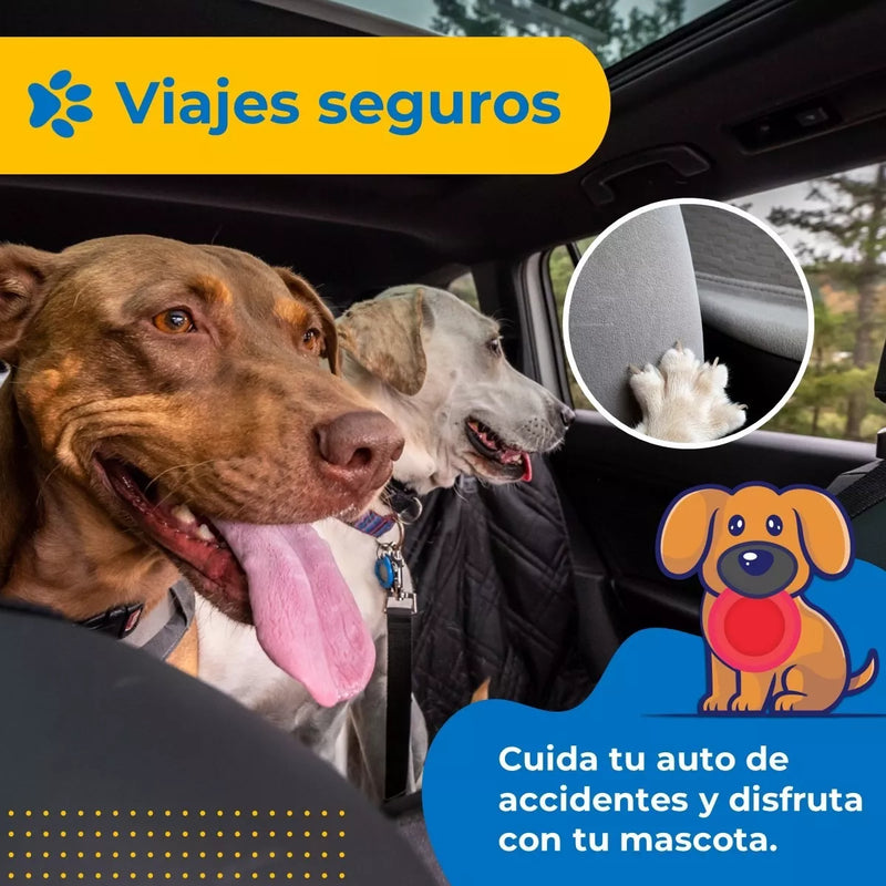 Protector Forro Cubre Asiento Carro Perros Mascotas