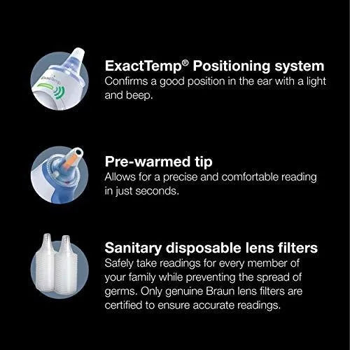 Braun IRT6500US termómetro de oido digital