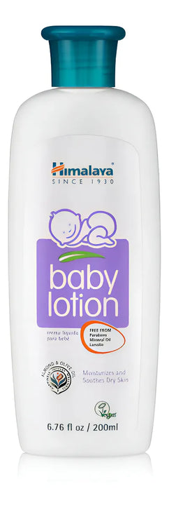 Loción Para Bebés Himalaya Con Aceite De Oliva Y Aceit