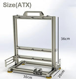 Chasis De Pc Open Air Para Pruebas Atx-itx-umatx Con Soporte