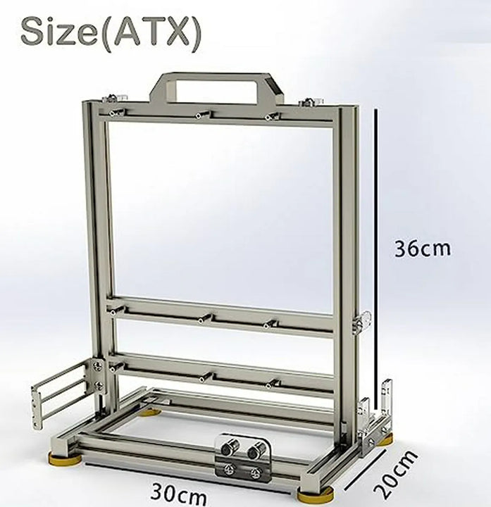 Chasis De Pc Open Air Para Pruebas Atx-itx-umatx Con Soporte