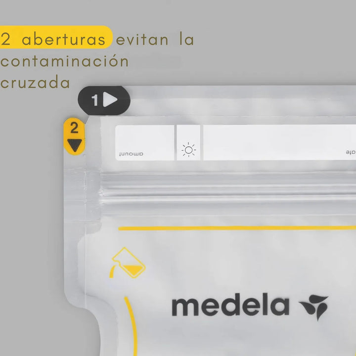 Bolsas Reciclables Para Almacenar Leche Materna Medela 100un