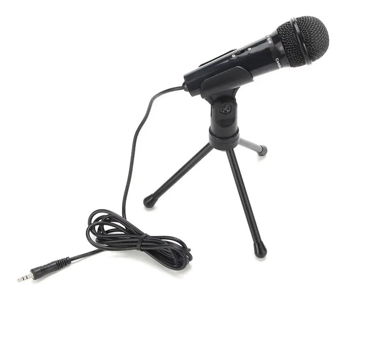 Microfono Condensador Profesional Con Tripode Sf-910 Color Negro