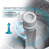 Lavadora Automática Agitador 19kg Blanca Mabe Lma79114vbab0
