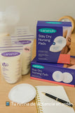 Kit Lactancia Lansinoh Combo Bolsas X50 +protectores X100