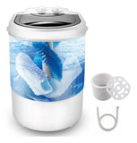 Mini Lavadora De Zapatillas Y Ropa Blanco