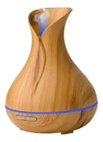 Difusor de aromas y humidificador de aire Mr Vendas Difusor con voltaje de madera clara
