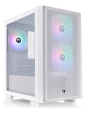 Caja M-atx Thermaltake Versa H16 Tg Argb + Fuente 650w Color Blanco