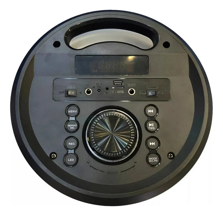 Parlante Bocina Sonido Modelo Yx-h8269 Micrófono Negro