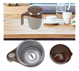 Taza Automática Para Mezclar Café Y Leche Termo Eléctrico Gris Taza Mezcladora