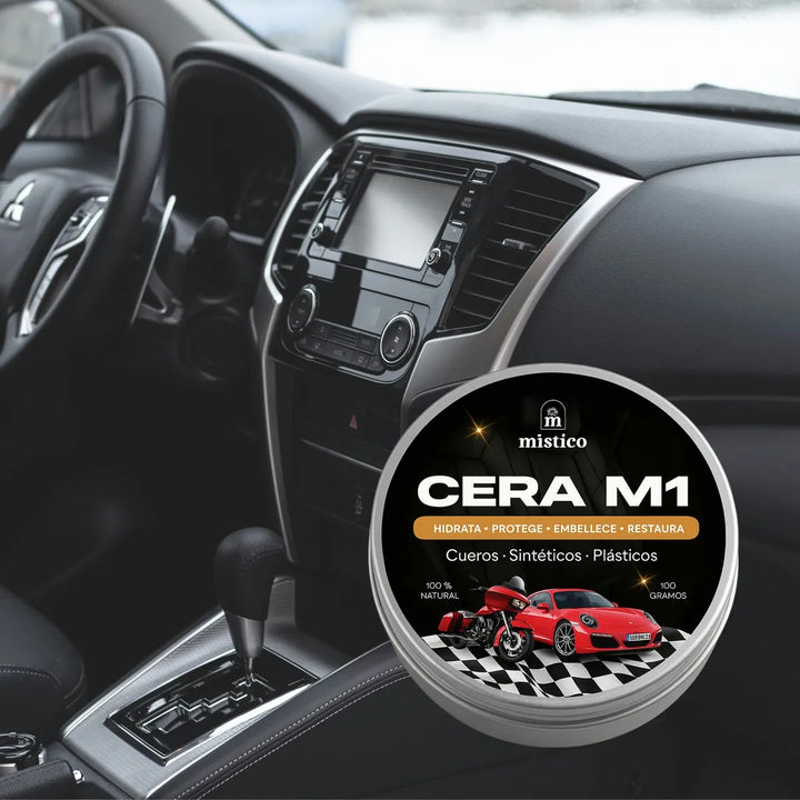 Cera Para Cojinería Cuero Y Plástico - Protección Uv 100 Gr