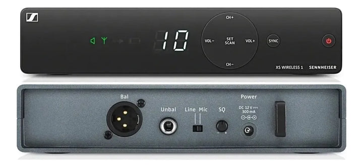 Micrófono Sennheiser XSW 1-825-A Dinámico Cardioide color negroS