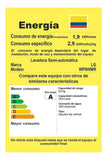 Lavadora Lg Semiautomática Carga Superior 8kg Wp8wmr Blanco