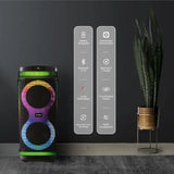 Parlante Hyundai Hyspbt22 150 Watz Negro