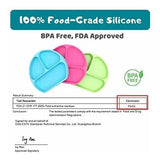 Plato De Silicona Para Bebés