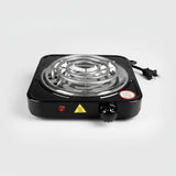Estufa Electrica Sencilla De Un Puesto Cocina 1000w 60hz Negro