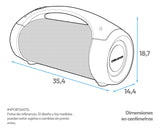 Parlante Portatil Challenger Bluetooth Usb 50w Sc50 Color Negro