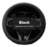 Funda De Silicona Para Volante Color Negro + Obsequio
