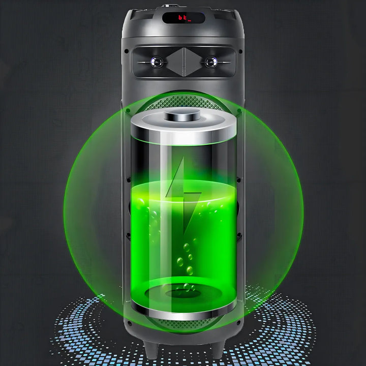 Parlante Profesional Torre De Sonido Bt Sonivox Vs-ss2590 Co Negro