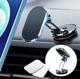 Soporte Magnético Imantado Para Celular De Auto 360° Color Gris Oscuro