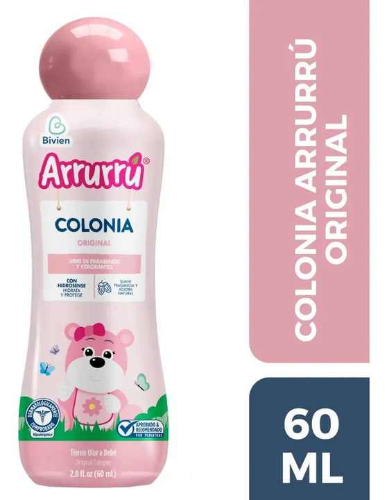 Colonia Para Bebés Arrurrú 60ml