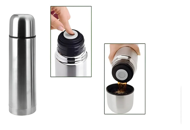 Termo 500 Ml En Acero Inoxidable Bebidas Para Cafe Te Leche Osiris