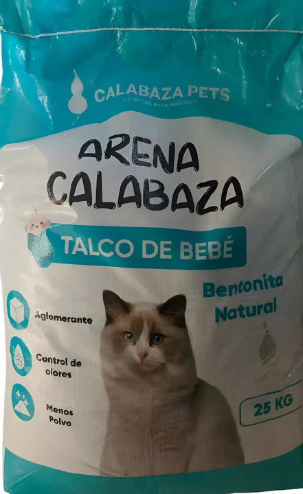 Arena Calabaza Talco De Bebe 4,5 Kg