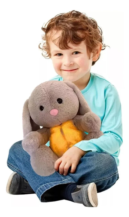 Peluche Conejo Que Respira, Conejo Para Aliviar La Ansiedad