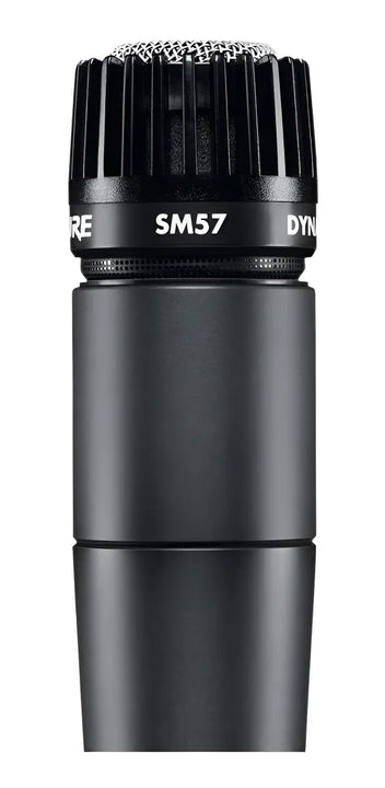 Micrófono Shure SM SM57-LC Dinámico Cardioide color negroS