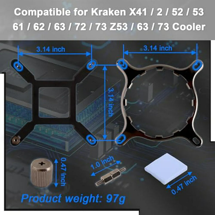 Soporte De Montaje Para Nzxt Kraken - Disipación De Calor
