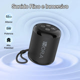 1hora Mini Bocina Portátil Bluetooth Boc062 Negro Inalámbric