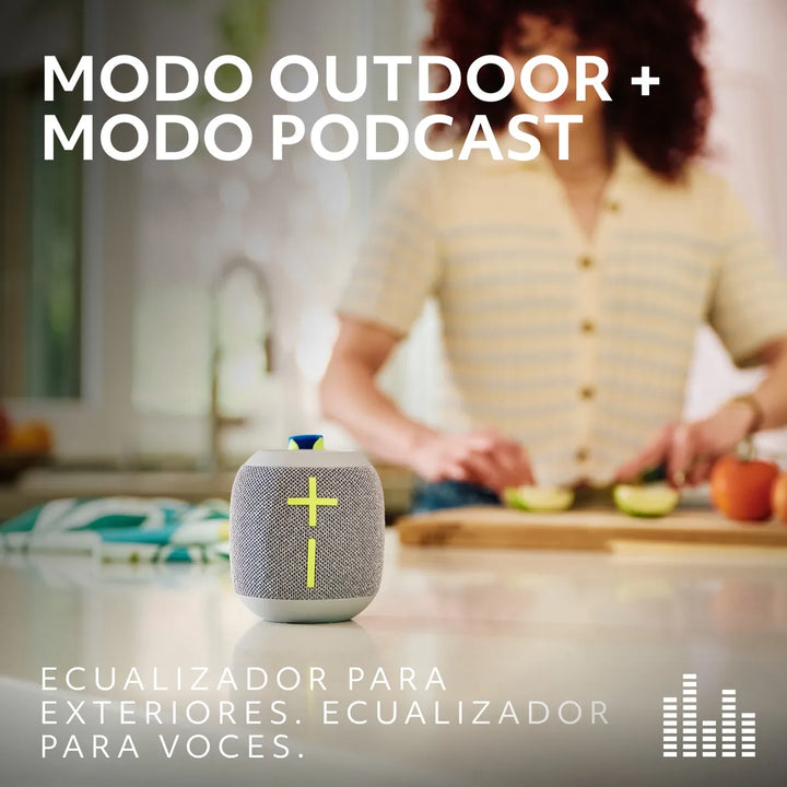 Ultimate Ears Wonderboom 4, Parlante Bluetooth Negro