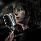 Micrófono Shure 55SH Series II Dinámico Cardioide color plateadoS