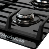 Estufa De Empotrar Challenger 4 Puestos Vidrio Sq 6767 Ae