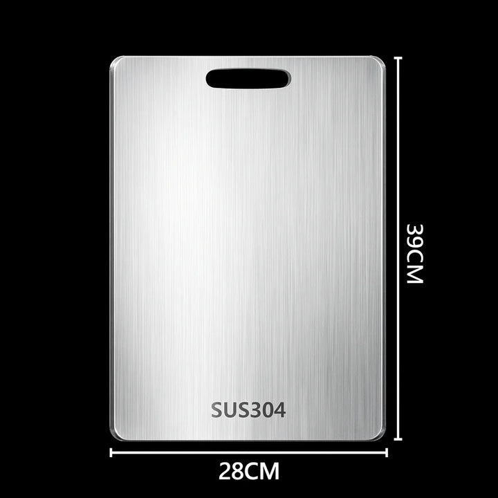 Set X3 Tabla De Picar Para Cocina En Acero Inoxidable 304 Plateado